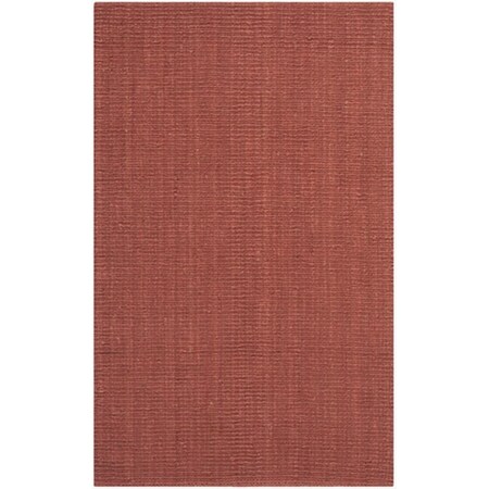 Safavieh 8 x 8 ft. Square Casual Rust Natural Fiber Rug NF447C-8SQ